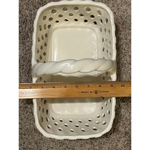 Portmeirion Studio VALERIE 12" Handled Basket Basket Bread REPLACEMENT - Picture 5 of 8